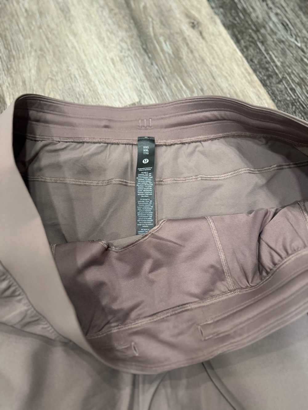 NWT Lululemon Zeroed In Short 7" Linerless Twig Mauve Size XXL Mens Gym Workout - Picture 7 of 8